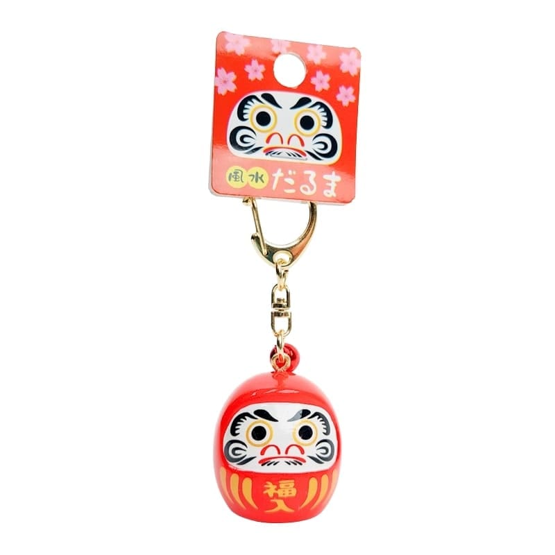 Llavero Grand Daruma - Elección de colores - Rojo