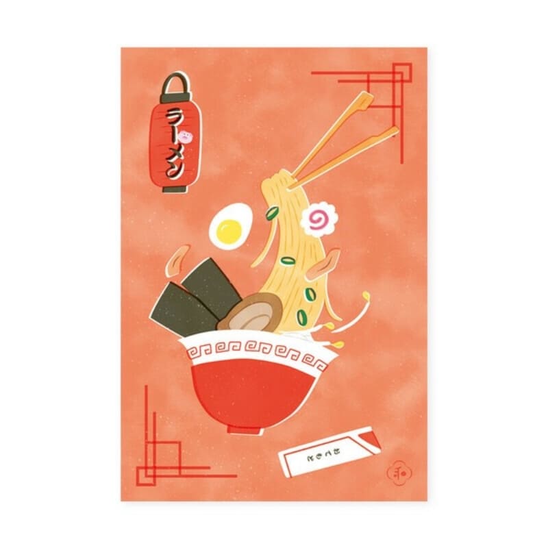 Postal Japonesa Ramen
