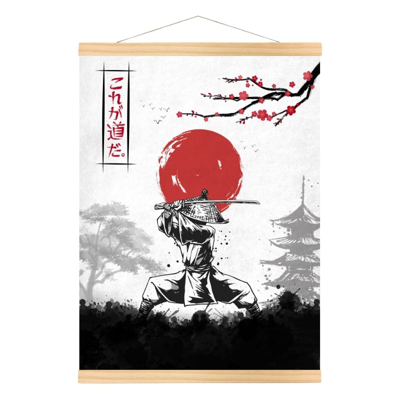 Póster Japonés Código Bushido A3