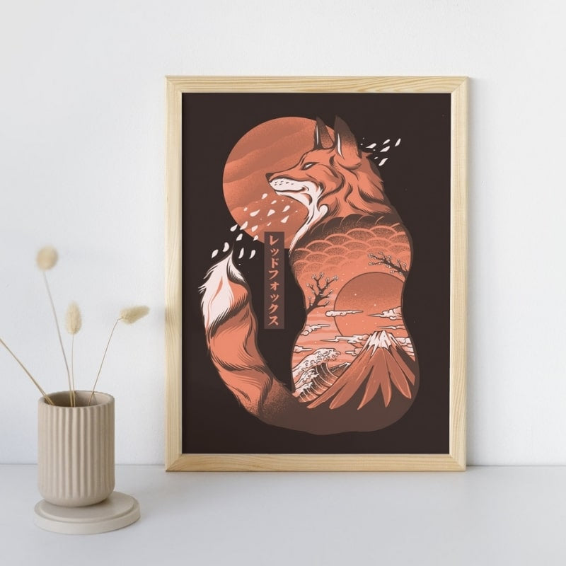Póster Japonés Zorro A3