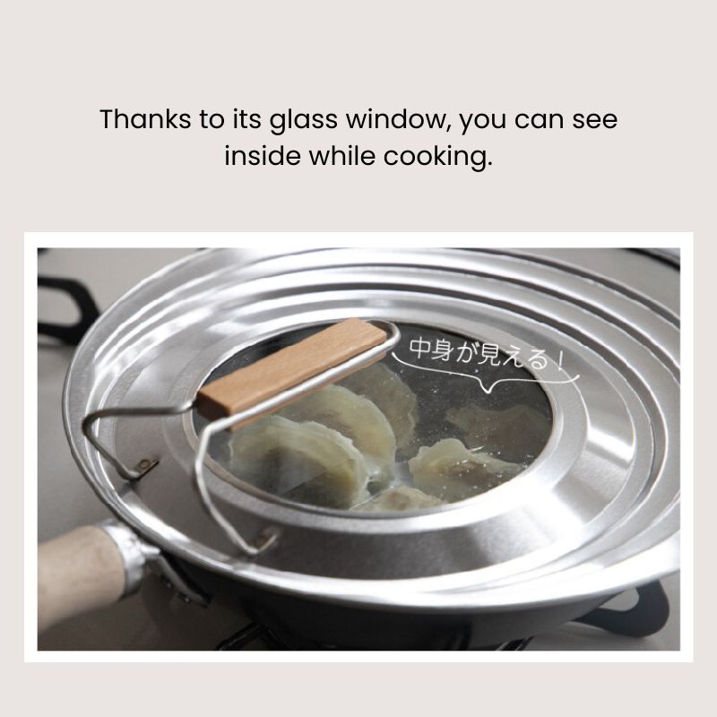 Tapa Sartén Japonesa 20~26 cm