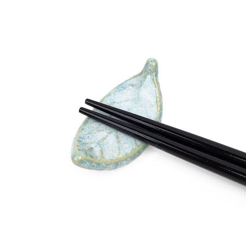 Repose-Baguettes Japonais Feuille Verte