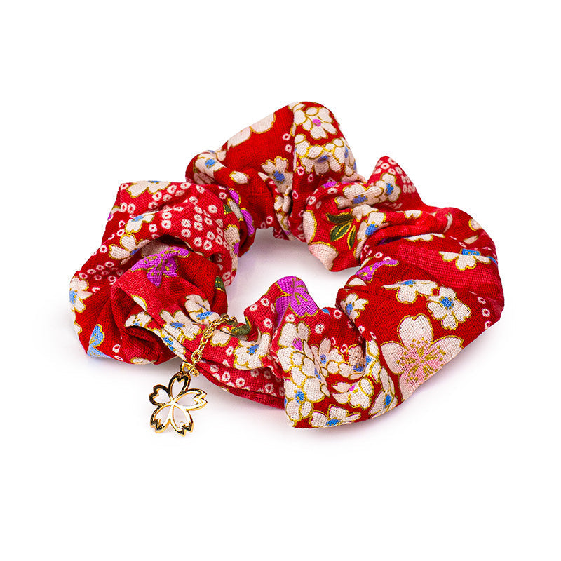Scrunchie Japonés - Floral