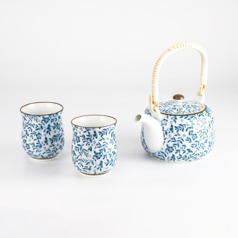 Juego de té de porcelana japonesa