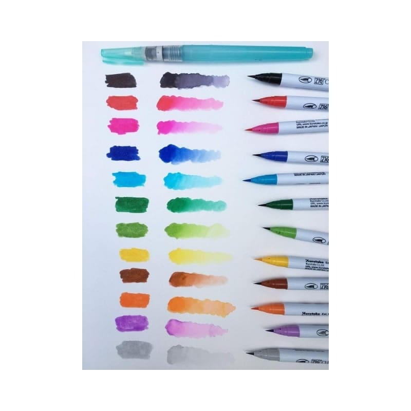 Set de 12 Rotuladores ZIG Extra-Finos