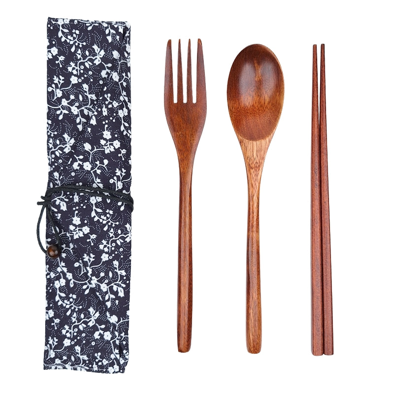 Juego de Cubiertos Japoneses de Madera