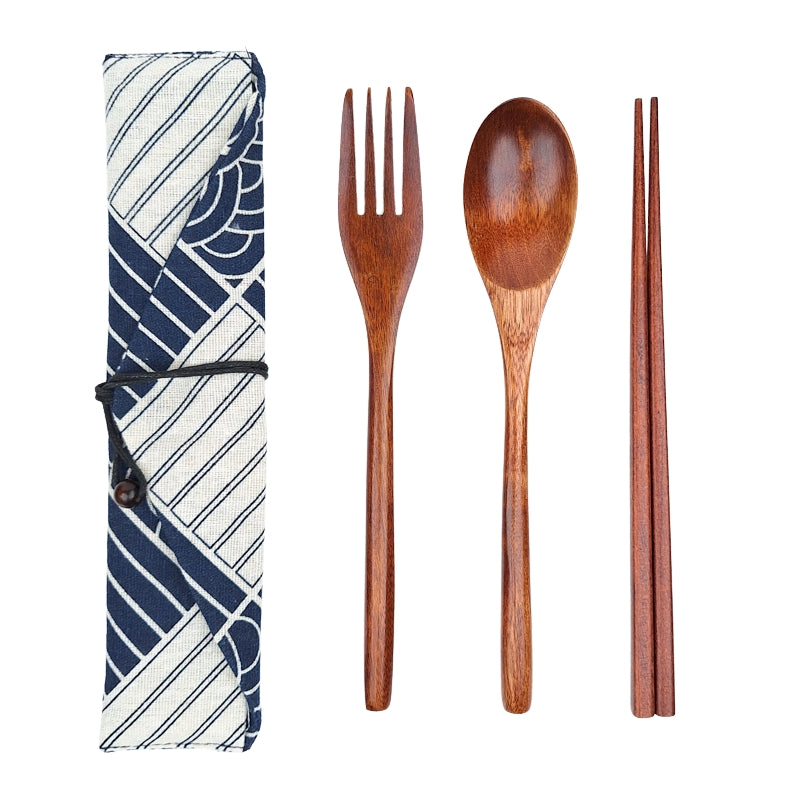 Juego de Cubiertos Japoneses Patchwork