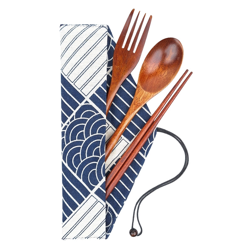 Juego de Cubiertos Japoneses Patchwork