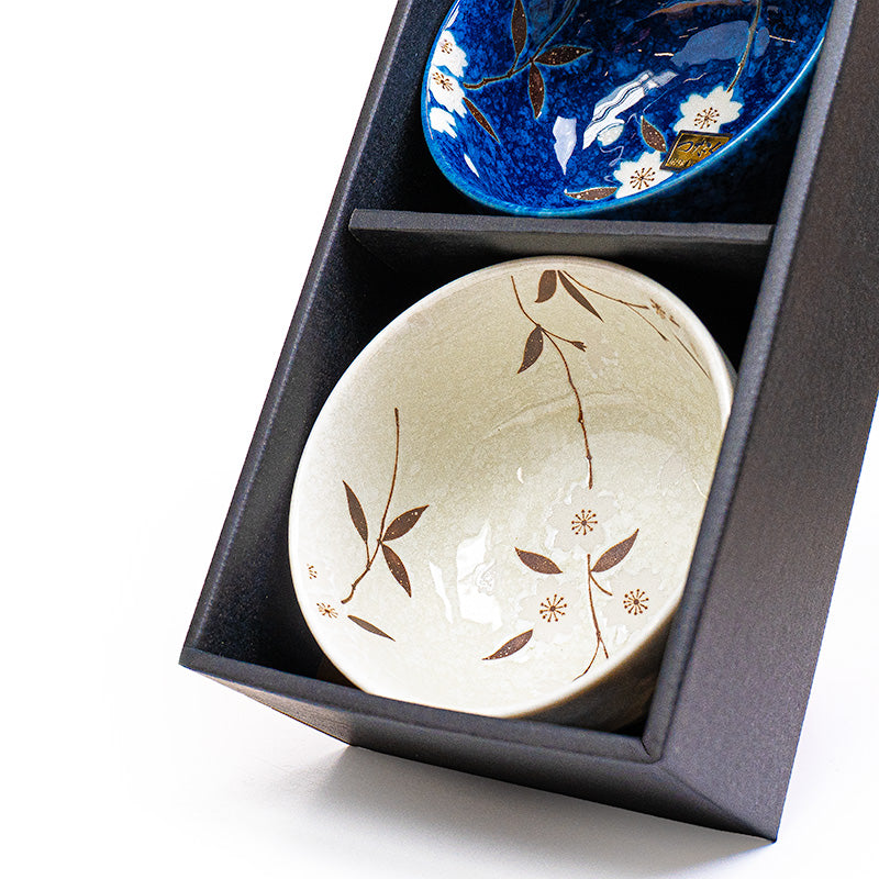 Set de 2 cuencos japoneses pequeños Sakura