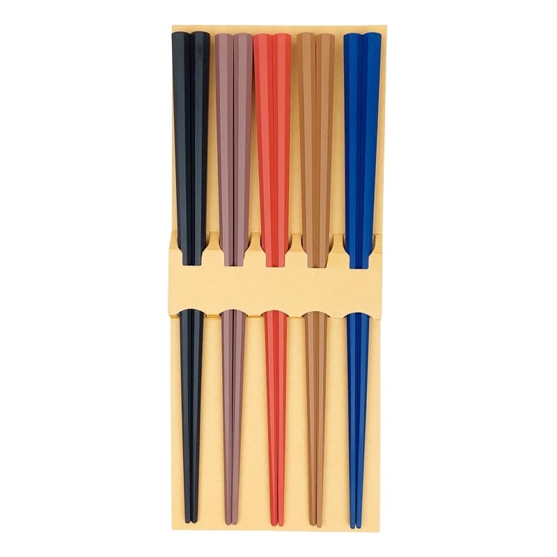 Juego de palillos octogonales japoneses