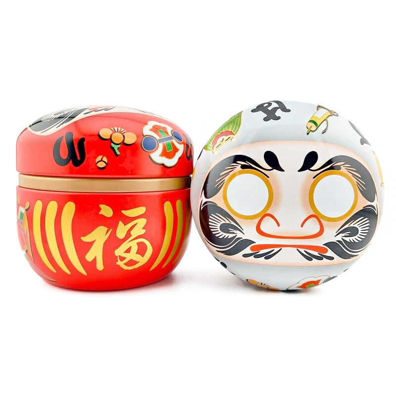 Set de Dos Latas de Té de Metal - Daruma