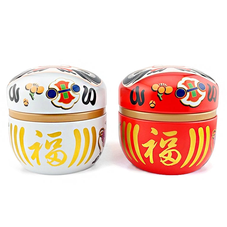 Set de Dos Latas de Té de Metal - Daruma