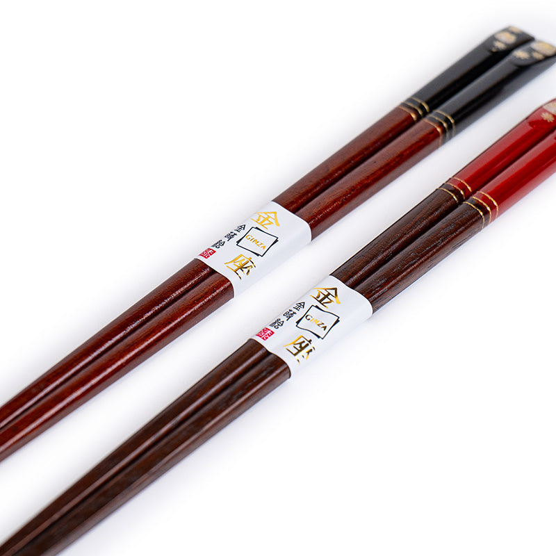 Set de dos palillos japoneses «Chouette»