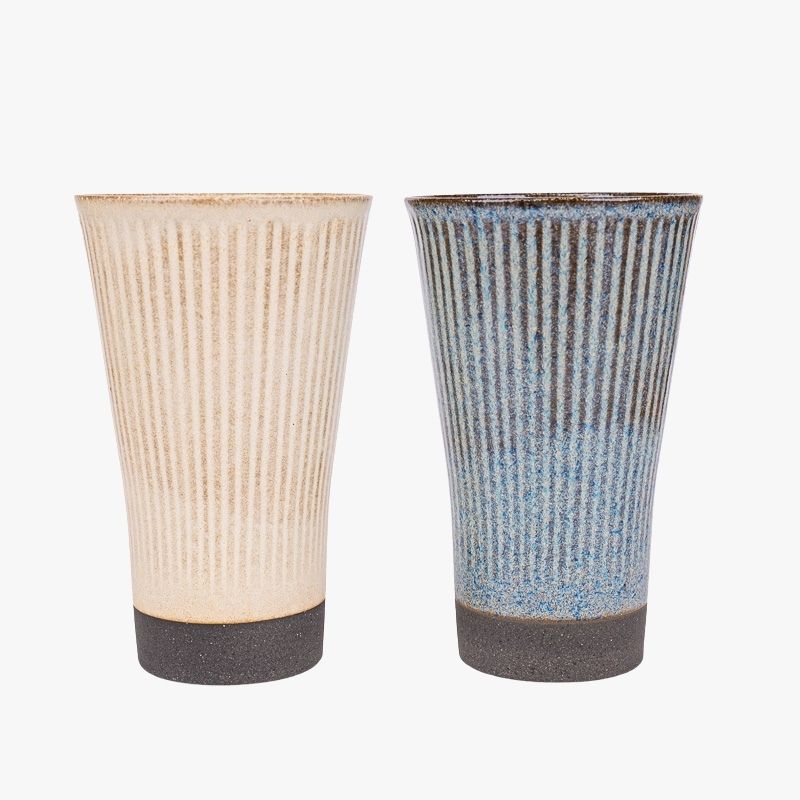 Set de regalo de 2 tazas japonesas grandes