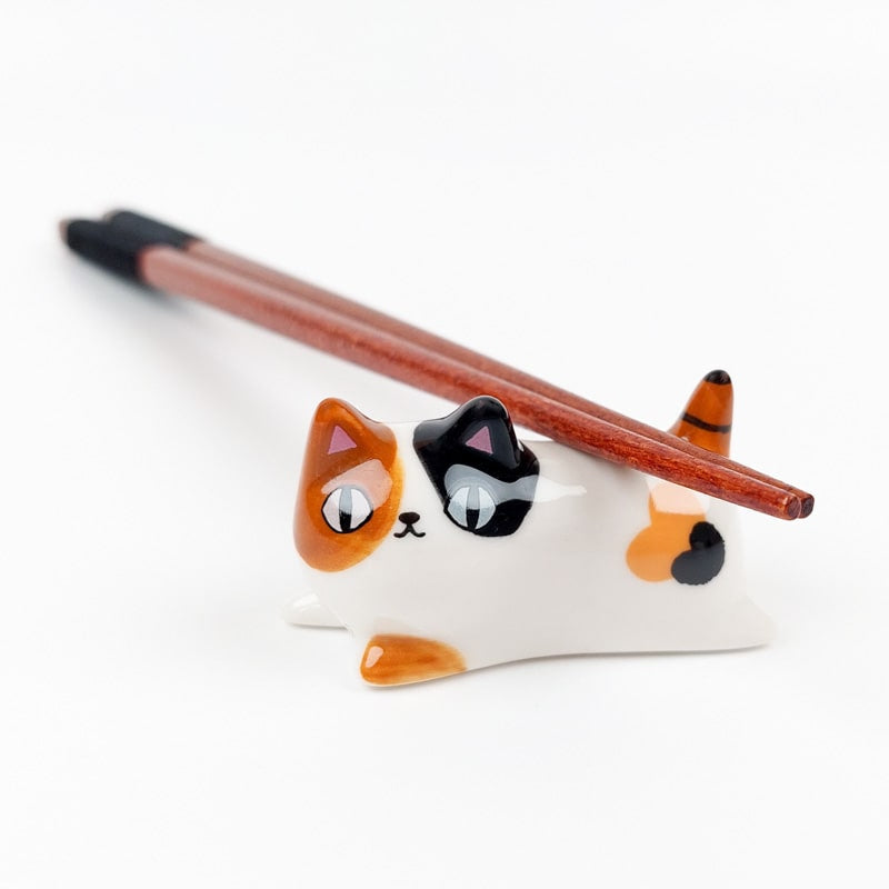 Set de Tres Soportes para Palillos de Gatos