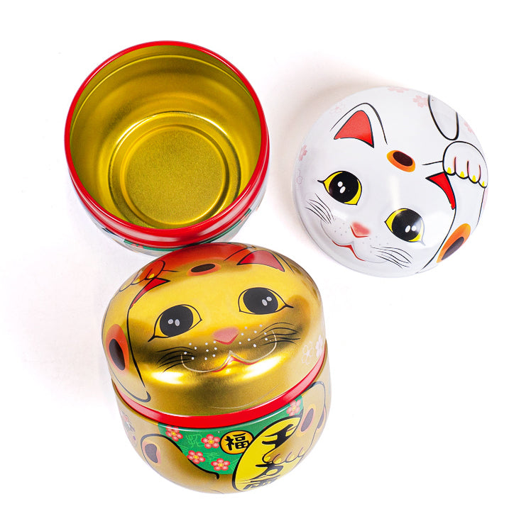 Set Dos Latas de Té - Maneki Neko