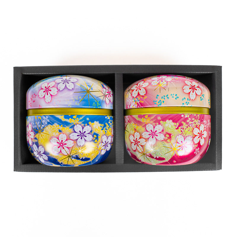 Set Dos Latas para Té - Flores