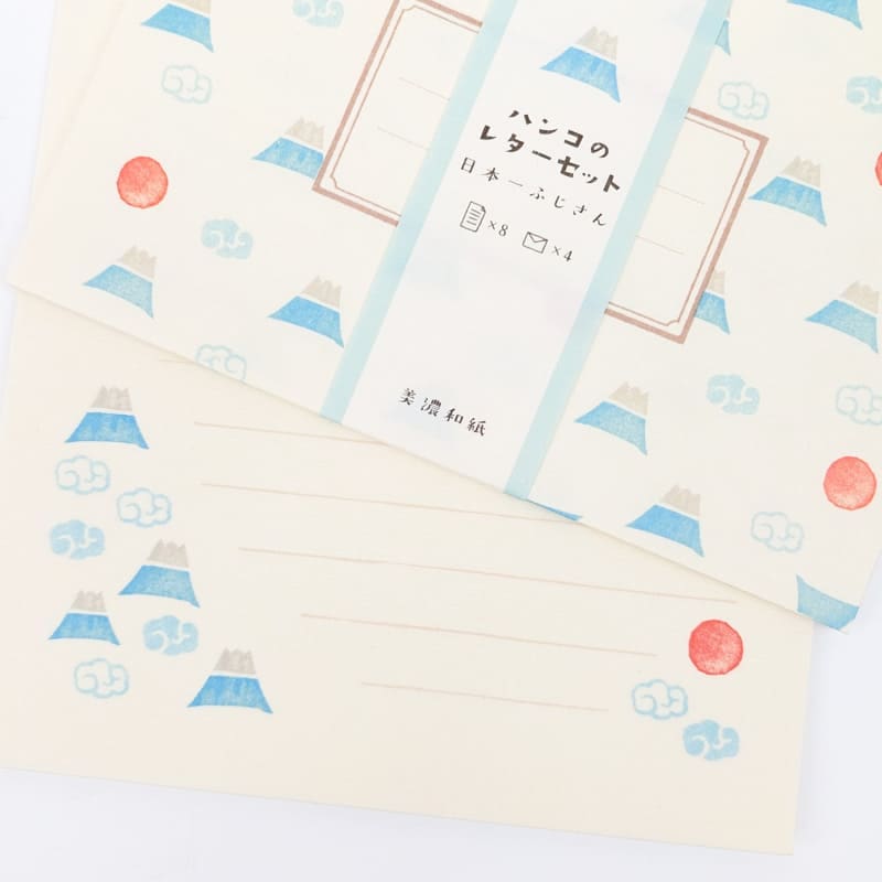 Sobres y Papel Carta Monte Fuji