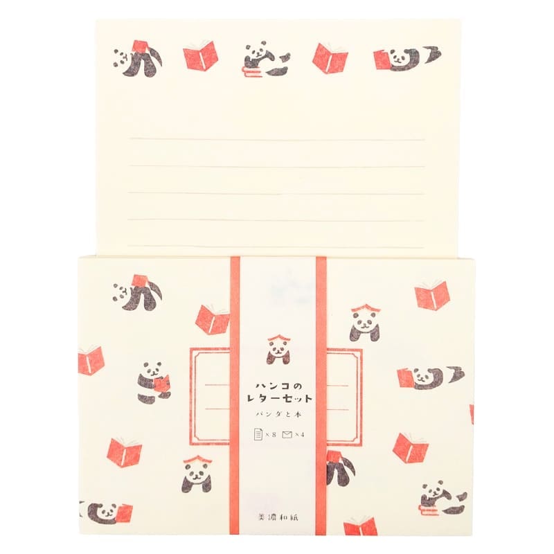 Sobres y Papel Carta Panda