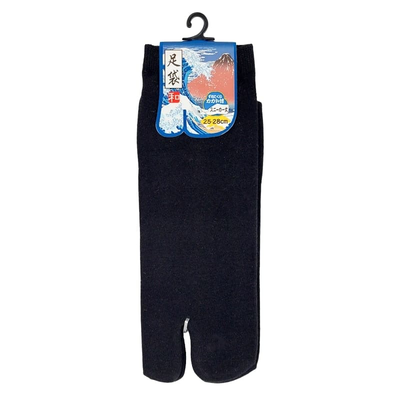 Sockett japoneses Tabi - EU 37-43 / Negro