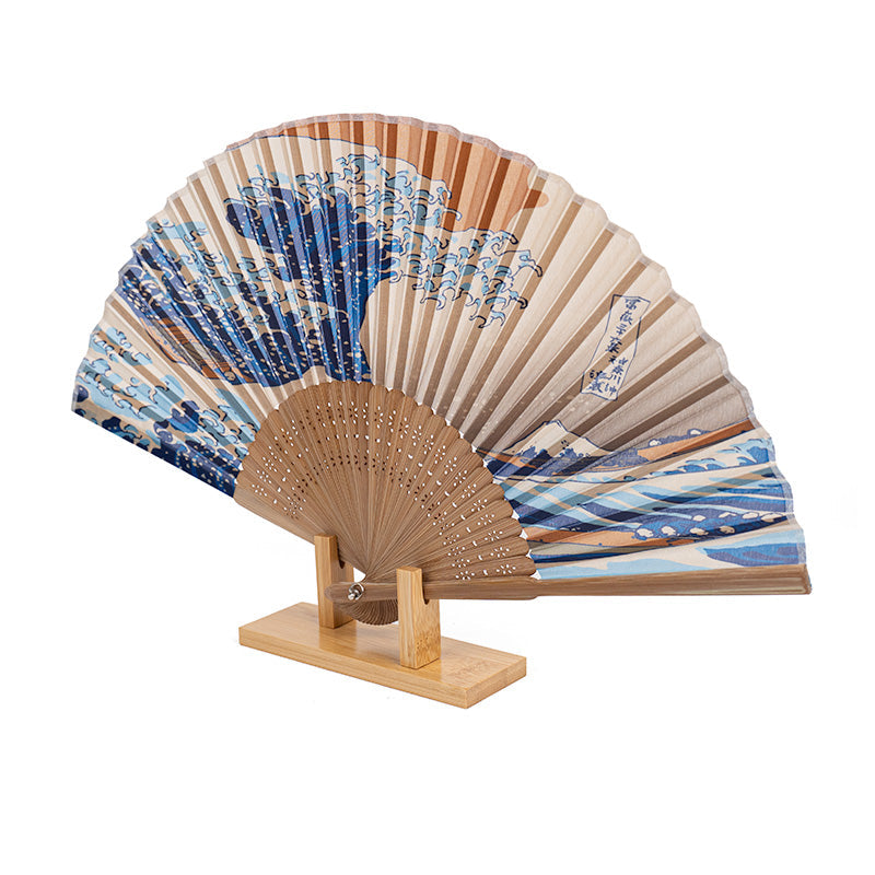 Soporte Abanico Japonés Sensu Bambú