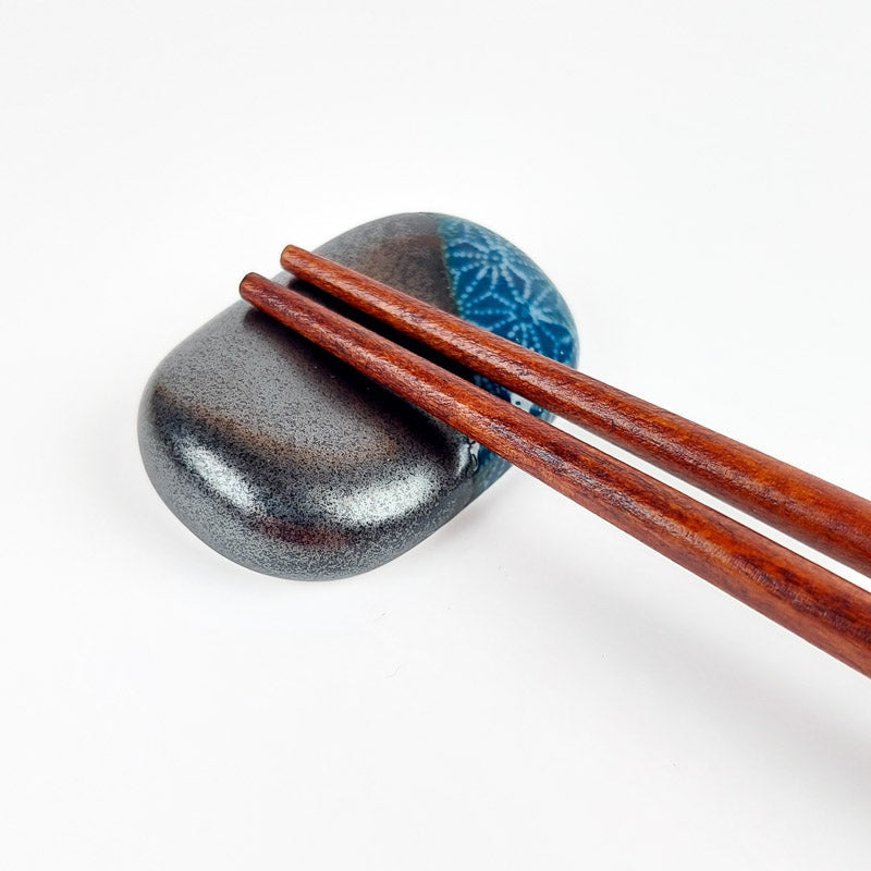 Soporte para Palillos Cerámica Azul