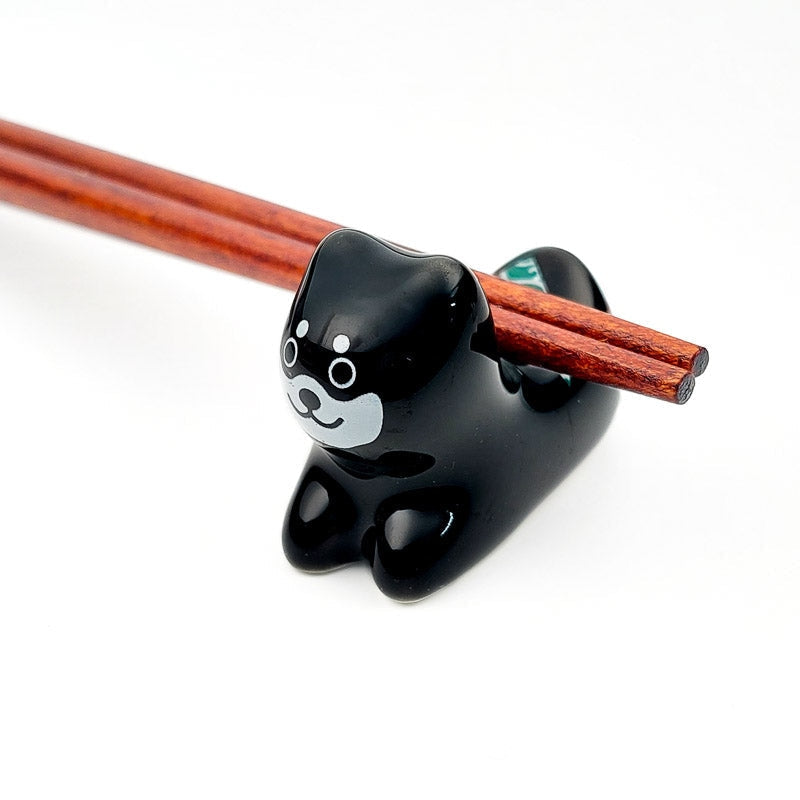 Soporte para Palillos Japoneses Negro Shiba