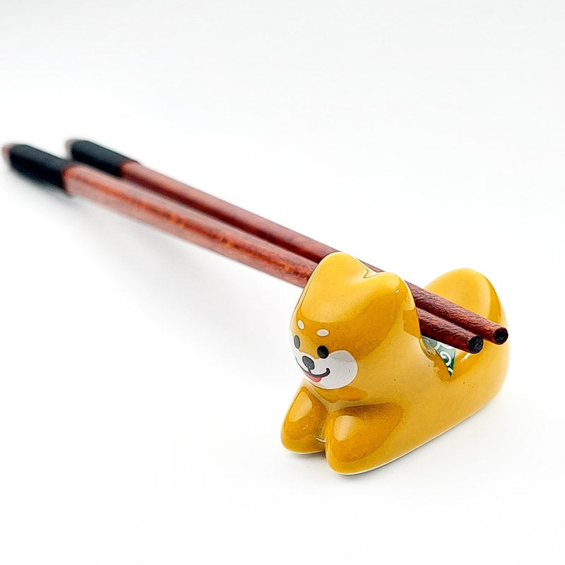Soporte Palillos Japoneses Shiba Inu
