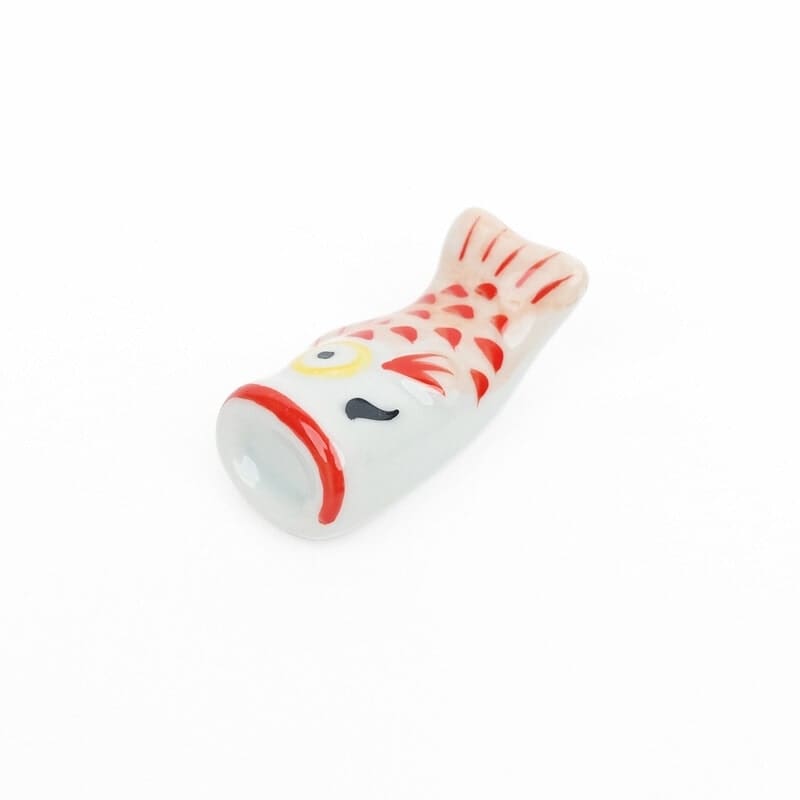 Soporte para Palillos Japoneses Koinobori Rojo