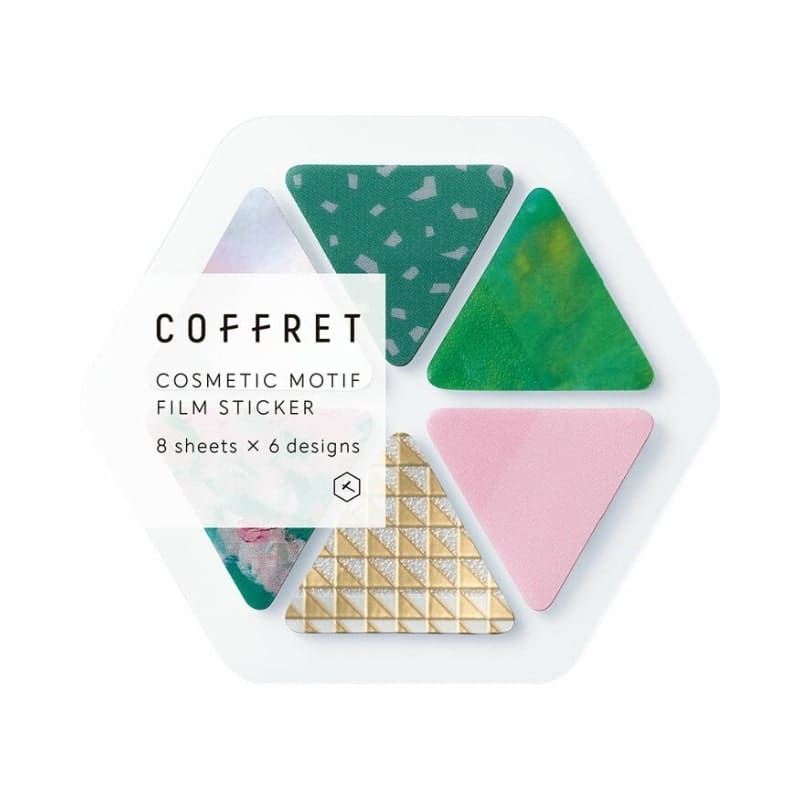 Stickers Cofre Cosmético Triangular