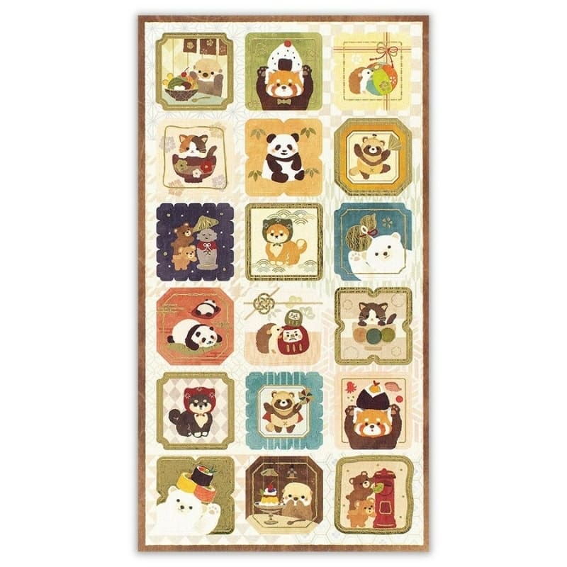 Stickers Japoneses de Animales Kawaii
