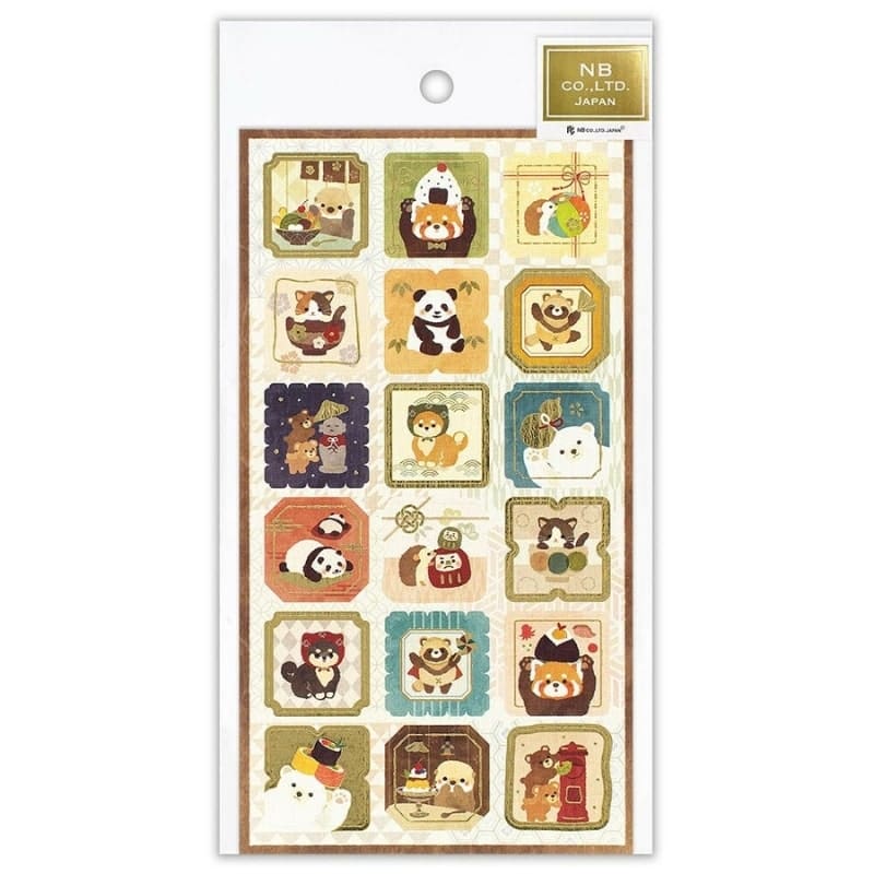 Stickers Japoneses de Animales Kawaii