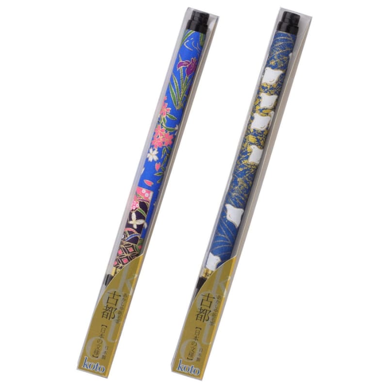 Pincel Koto Mango Papel Washi Azul