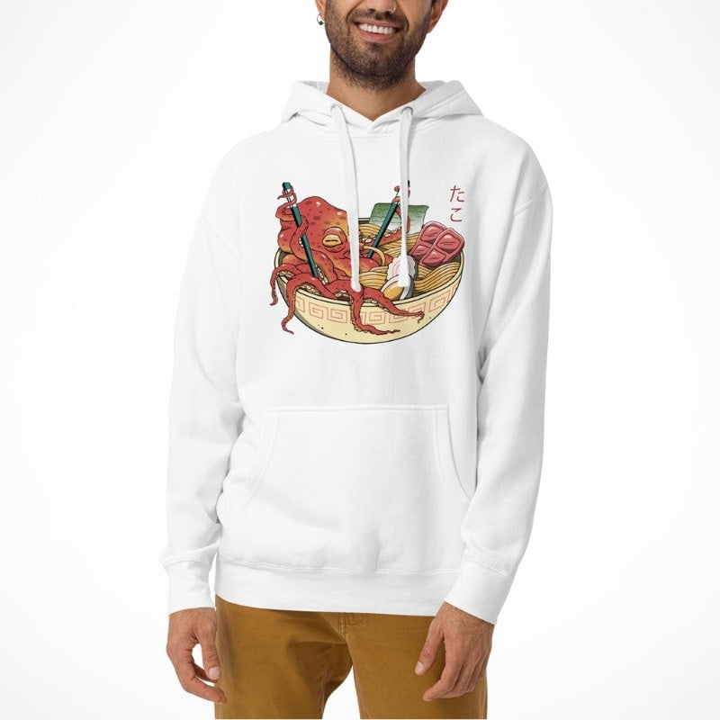Sudadera Japonesa Pulpo Ramen