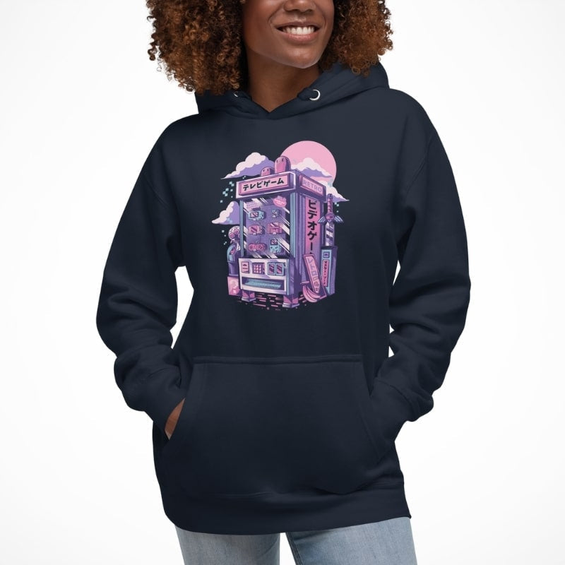 Sudadera Japonesa Retro Gaming