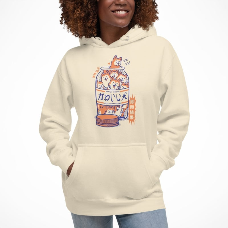 Sudadera Japonesa Shiba Antidepresivos