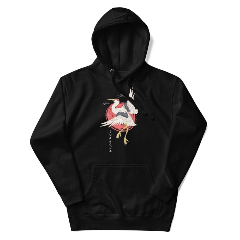 Sudadera Japonesa Tanchou S / Negro