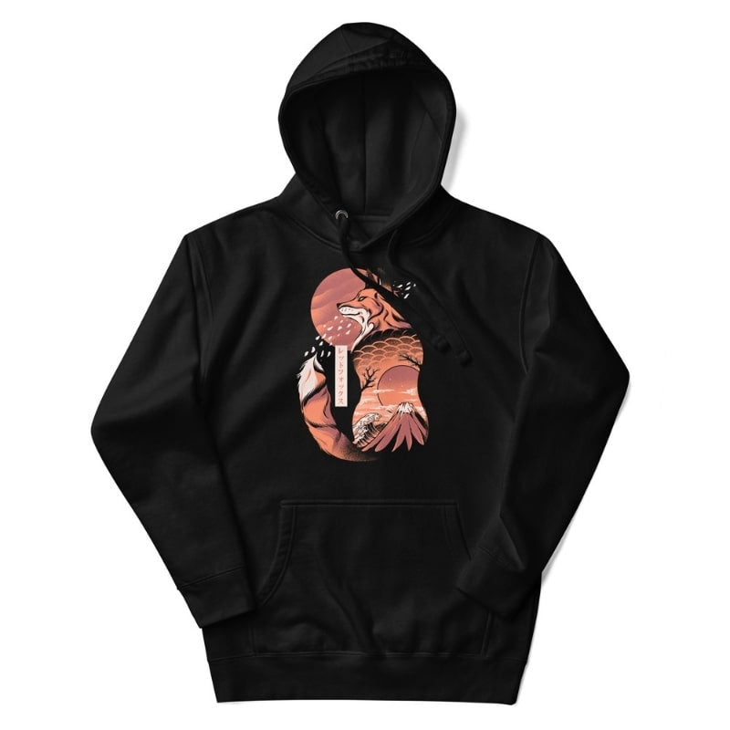 Sudadera Japonesa Zorro S