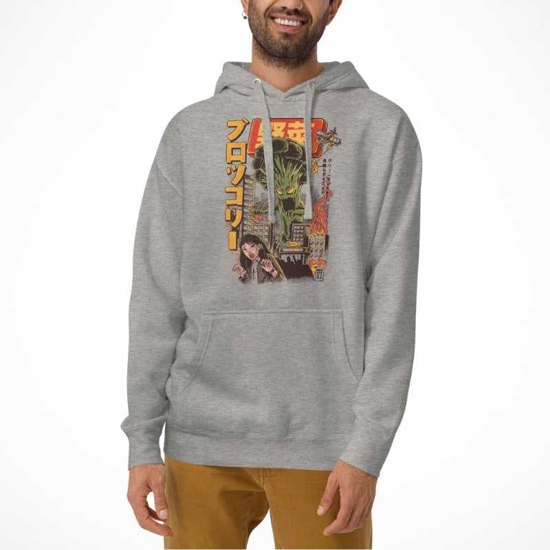 Broccozilla Sudadera japonesa