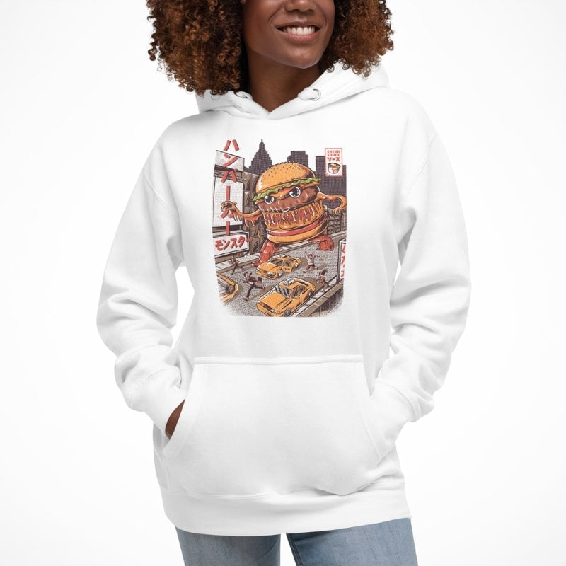 Sudadera japonesa Burgerzilla