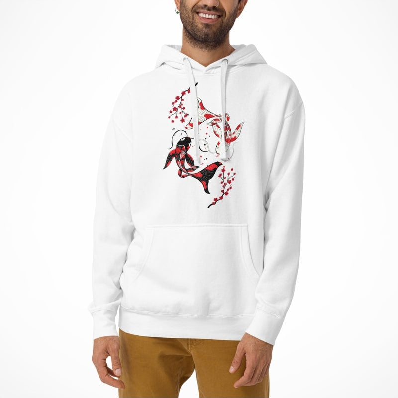 Sudadera japonesa Sakura Koi