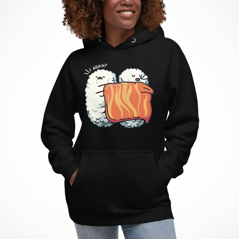 Sudadera japonesa Sleeping Sushi