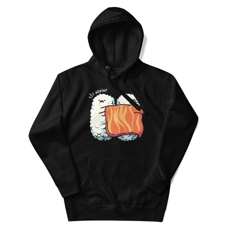 Sudadera japonesa Sleeping Sushi - S