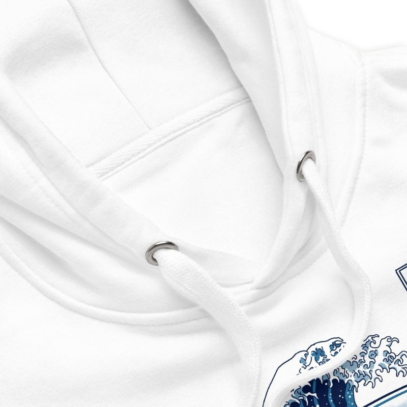 El Gran Té de Kanagawa Sudadera japonesa