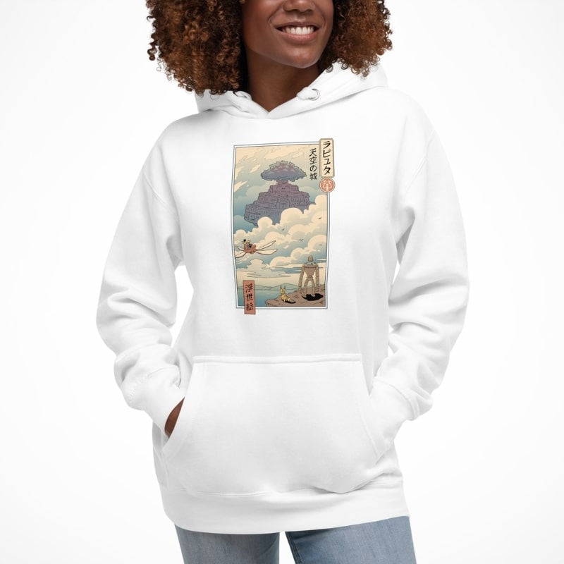 Sudadera japonesa Ukiyo-e Laputa