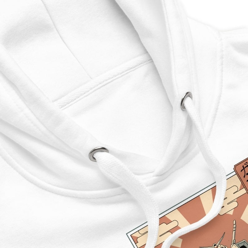 Sudadera japonesa Ukiyo-e Mecha & Fuji