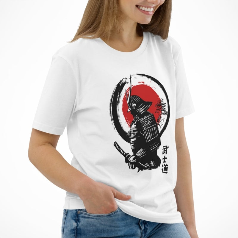 Camiseta Samurai japonés