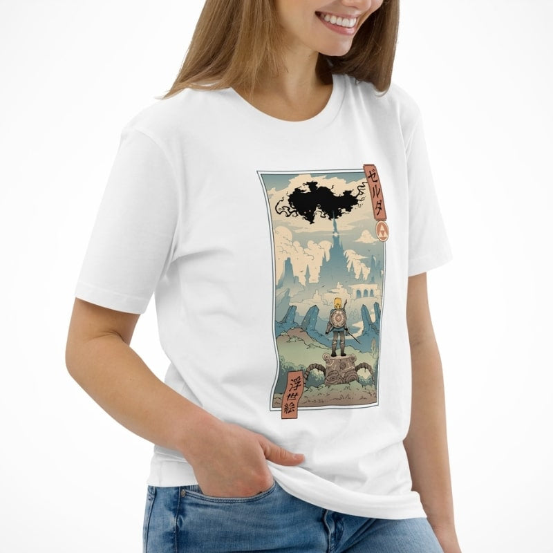 Camiseta Japonesa Ukiyo-e La Légende