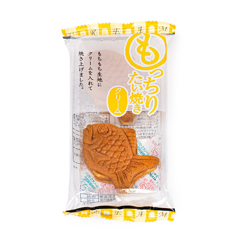 Taiyaki japonés suave con nata