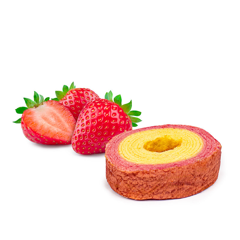 Taiyo Baumkuchen - Leche & Fresa